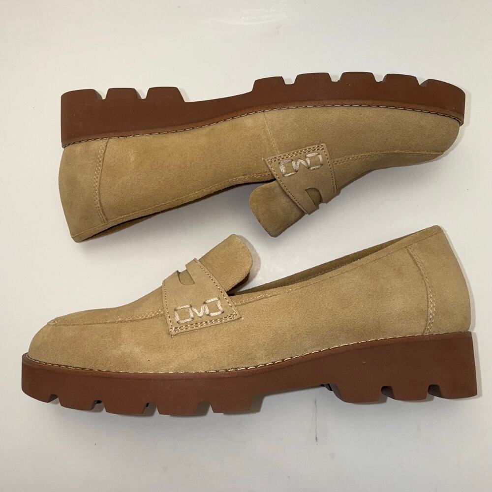 Vionic Cheryl II Sand Slip-On Suede Loafers, Women's Size 8 Wide - Picture 3 of 11